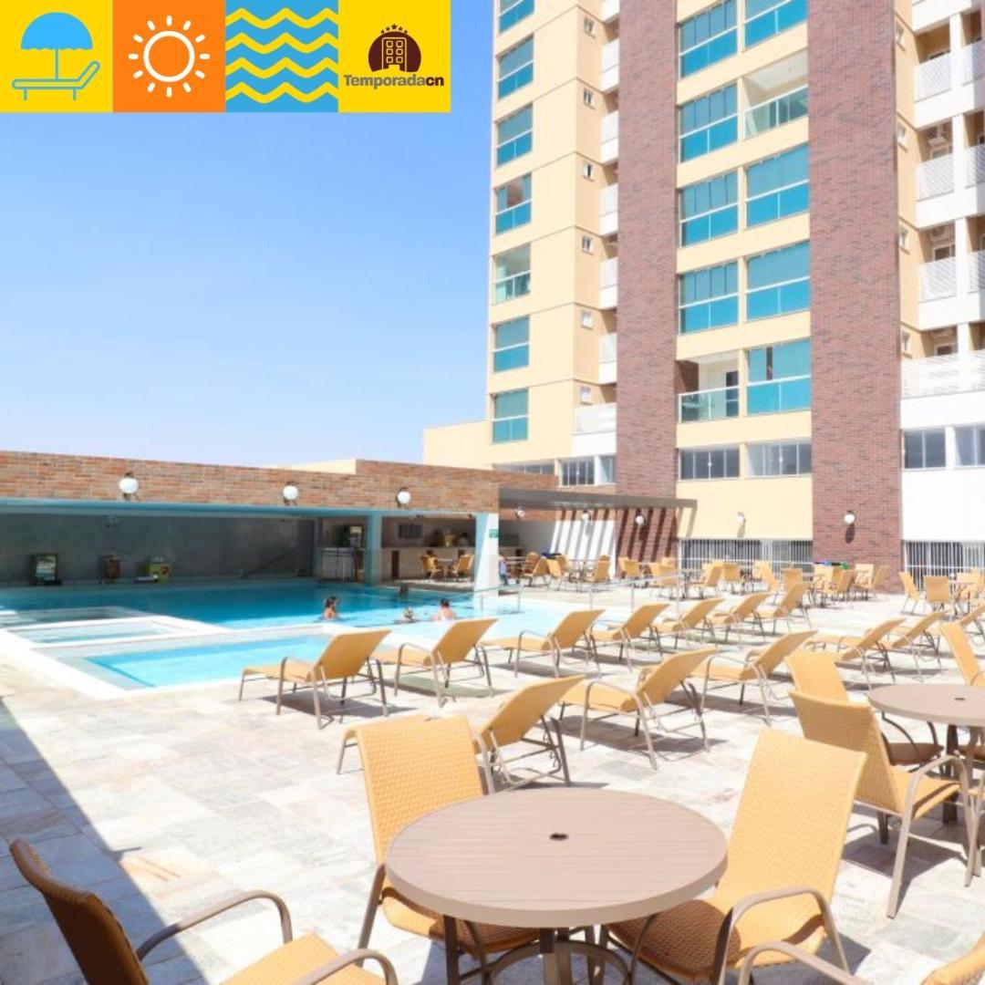 Piazza Com Acesso Ao Acqua Park Aparthotel Caldas Novas Bagian luar foto
